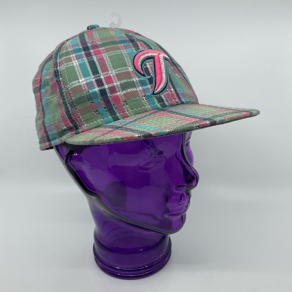 New Era Toronto Blue Jays Metallic Plaid Baseball Hat